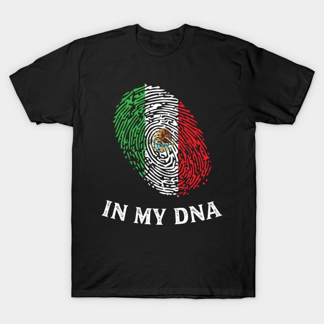 In my DNA Mexican T-Shirt by Dr_Squirrel